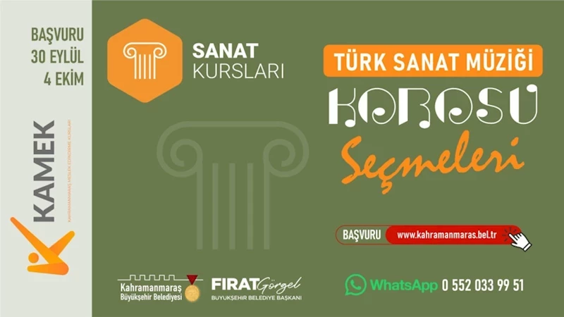 Türk Sanat Müziği Korosu Yeni Yeteneklerini Arıyor