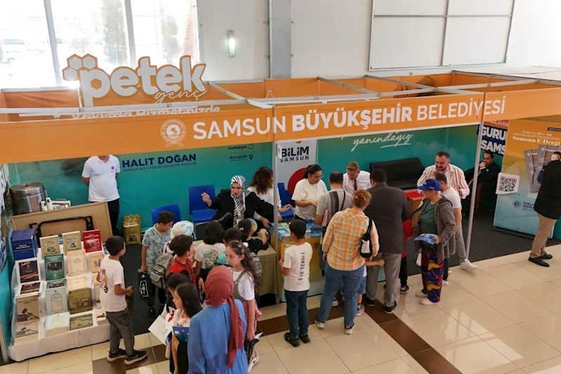 9’uncu Kitap Fuarı’nda Büyükşehir standına yoğun ilgi