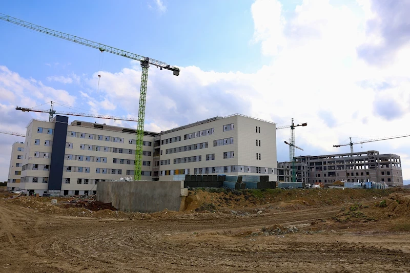 Şehir Hastanesi’ne kesintisiz içme suyu sağlayacak altyapı yatırımı tamamlandı