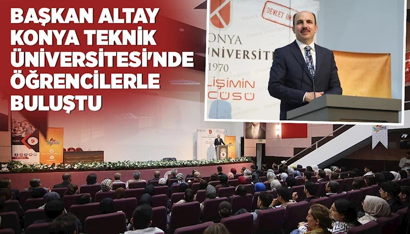 BAŞKAN ALTAY KONYA’YA MİMARİ ANLAMDA DEĞERLİ ESERLER KAZANDIRIYOR