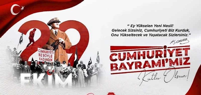 CUMHURİYET BAYRAMIMIZ KUTLU OLSUN