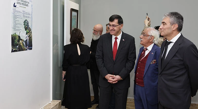 BELEDİYE BAŞKANIMIZ KAHVECİ, RESSAM AHMET YAKUPOĞLU’NU ANMA PROGRAMINA KATILDI