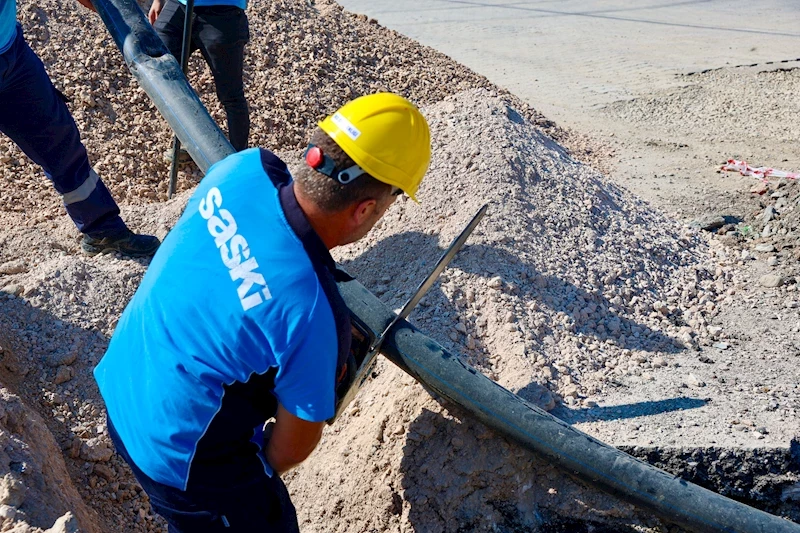 SASKİ’den Osmangazi Caddesi’ne altyapı atağı: Yağmur suyu, kanalizasyon ve içme suyu hatları yenileniyor