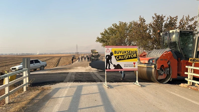 Büyükşehir’den Elbistan’ın 4 Mahallesinde Daha Yol Yenileme Çalışması