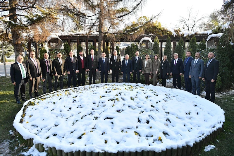 Başkan Büyükkılıç, Cumhur İttifakı Ortağı MHP Heyetini Ağırladı