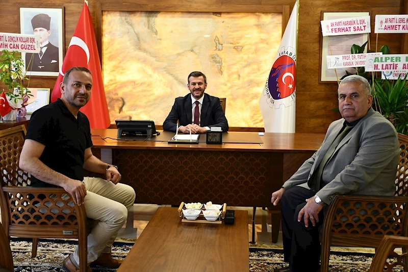 Celal ve Mehmet Yılmaz’dan Belediye Başkanımız Özkan Çetinkaya’ya Ziyaret