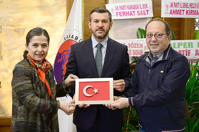 Nuray Alpboğa ve İlhan Alpboğa’dan Belediye Başkanımız Özkan Çetinkaya’ya Ziyaret