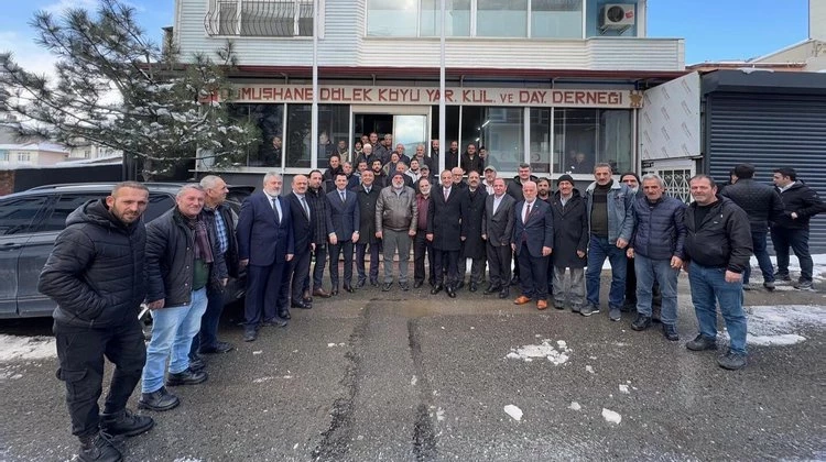 BAŞKANIMIZ, GEBZE GÜMÜŞHANE DÖLEK KÖYLÜLERİ YAPTIRMA VE YAŞATMA DERNEĞİNİ ZİYARET ETTİ