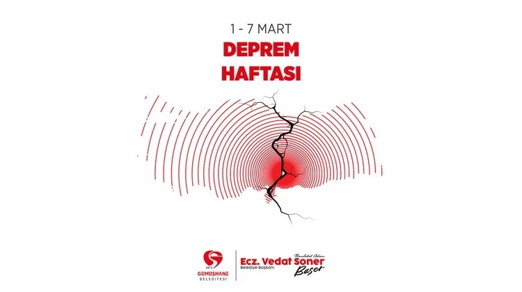 BAŞKANIMIZDAN, DEPREM HAFTASI MESAJI