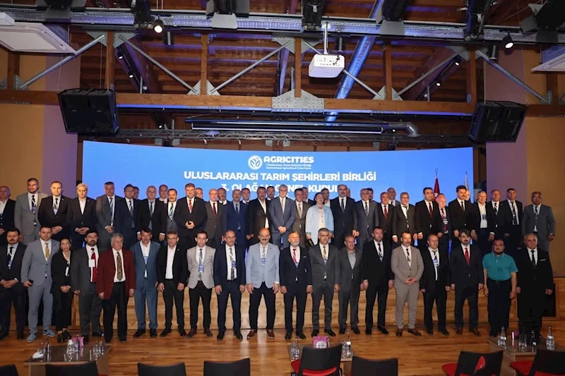 Kayseri Büyükşehir Belediyesi, Uluslararası Tarım Şehirleri Birliği Genel Kurulu’na Katıldı