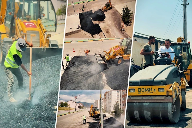Asfalt ve Yama Çalışmaları Tüm Hızıyla Devam Ediyor