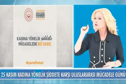 Atv ekranında kadına şiddete HAYIR