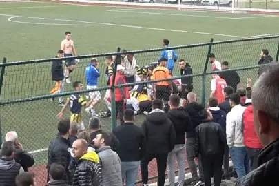 Hakemden maçta hayati müdahale