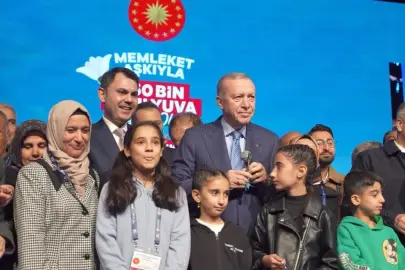 Asrın inşasında 455 bininci konutun anahtarını Başkan Erdoğan teslim edecek