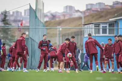 Trabzonspor 'Süper Kupa' hazırlıkları sürüyor!