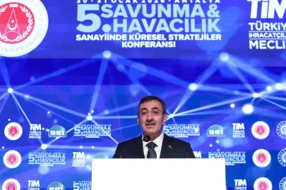 Cumhurbaşkanı Yardımcısı Yılmaz: Türkiye savunma sanayisinde ilk 10 ihracatçı ülke arasında