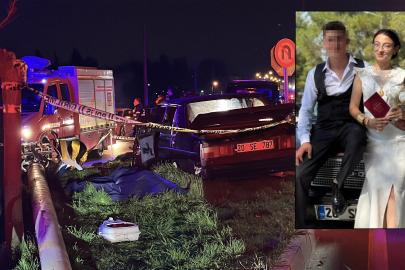 6 aylık evli çifti ayıran kaza. Kamyon sürücüsü gözaltında