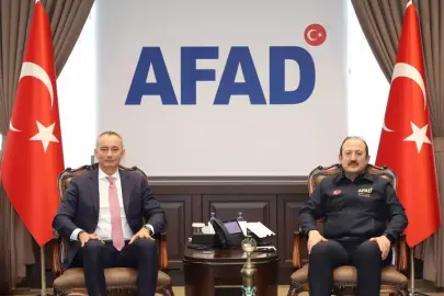 AFAD Başkanı Pehlivan, Gazze Barış Kurulu Yüksek Temsilcisi Mladenov'u kabul etti