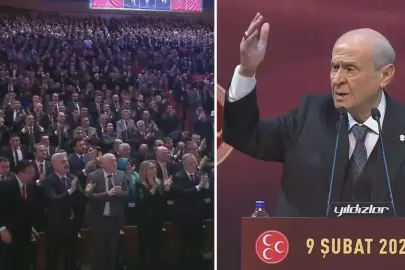 Bahçeli'den salonu ayağa kaldıran sözler! Hep bir ağızdan o sloganı attılar