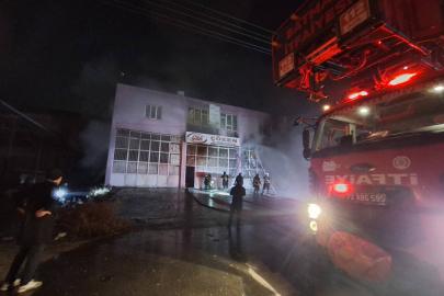 Batman’da sanayi sitesindeki yangın kısa sürede söndürüldü