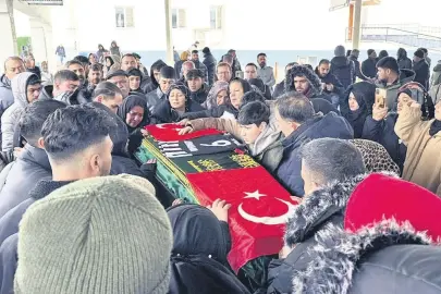 Bilet yüzünden öldürüldü son yolculuğuna uğurlandı