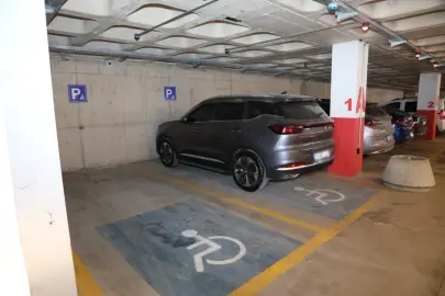 Bursa İnegöl'de engelli otoparklarda sesli uyarı sistemi