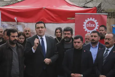 CHP’li Karasu’dan Sivas'ta işçi direnişlerine destek