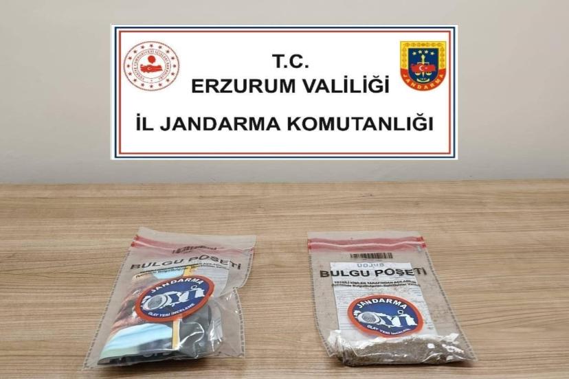 Erzurum’da narkotik operasyona 6 tutuklama