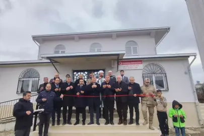 Gaziantep'te depremde yıkılan Hacı Ahmet Camisi yeniden yapılarak ibadete açıldı