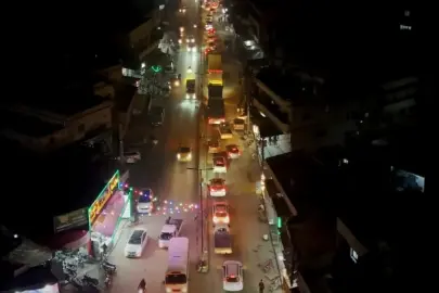 “Hayalet şehir” Atarib şimdi ışıl ışıl…