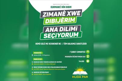 HÜDA PAR, Mardin’de “Ana Dilimi Seçiyorum” paneli düzenleyecek