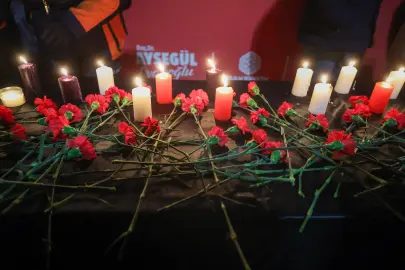 İstanbul Bakırköy'de sessiz anma