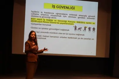 İstanbul Maltepe'de ‘İş Sağlığı ve Güvenliği Eğitimleri’ başladı