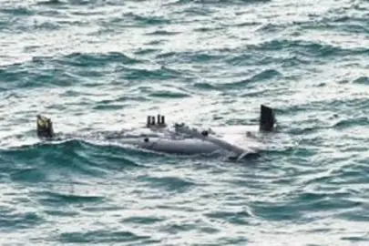 Karaburun açıklarında kamikaze İHA bulundu