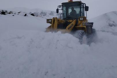 Kars’ta tipi 48 köy yolunu ulaşıma kapadı