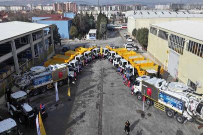 Konya KOSKİ araç filosuna 19 yeni araç kazandırıldı