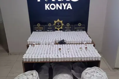 Konya'da uyuşturucu operasyonlarında 1 ayda 187 kişi tutuklandı