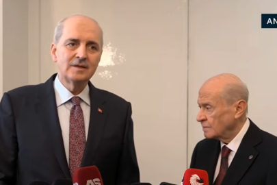 Kurtulmuş Bahçeli'yi ziyaret etti