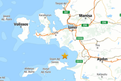 Kuşadası Körfezi'nde 3.5 büyüklüğünde deprem