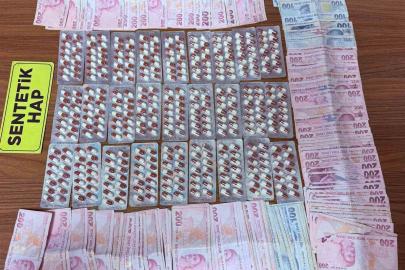 Malatya’da 457 adet sentetik ecza hap ve 234 gram uyuşturucu madde ele geçirildi