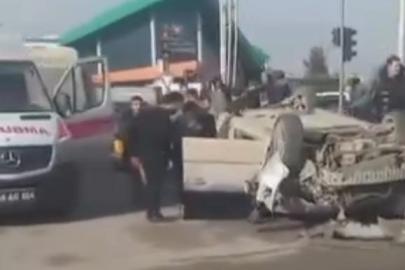 Malatya’da iki otomobil çarpıştı: 5 yaralı