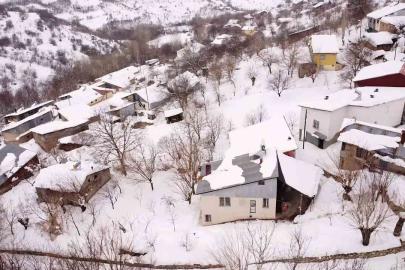 Malatya’da yoğun kar yağışı vatandaşları sevindirdi