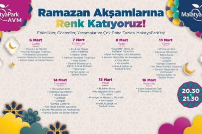MalatyaPark AVM’de Ramazan coşkusu