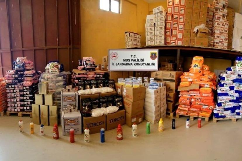 Muş’ta 3 milyon 903 bin TL değerinde sahte ürün ve kaçak tütün ele geçirildi
