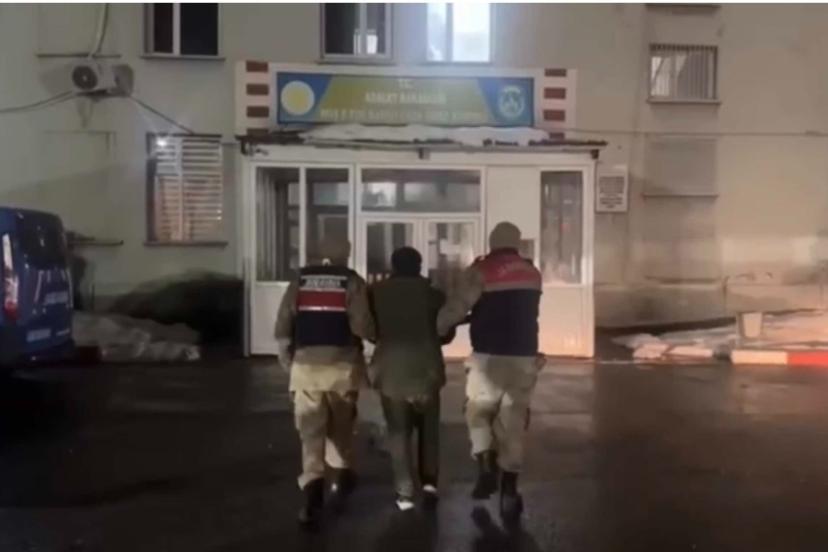 Muş’ta 5 yıl 4 ay hapis cezası bulunan şahıs yakalandı