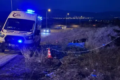 Nevşehir'de devrilen motosikletin sürücüsü hayatını kaybetti