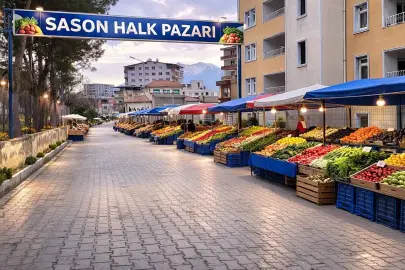 Sason’da Ramazan boyunca 'Halk Pazarı' kuruluyor
