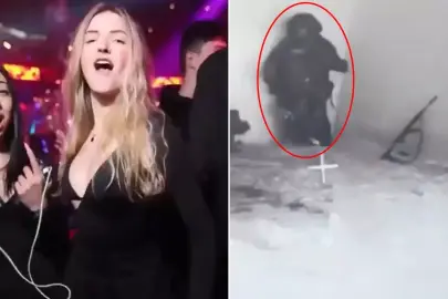 Savaş devam ederken kaydedilen görüntü ülkeyi ayağa kaldırdı