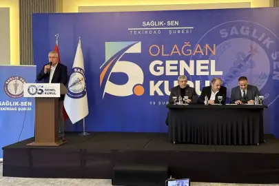 Sen Tekirdağ Şube Başkanlığına yeniden Hüseyin Avni Yeniay seçildi