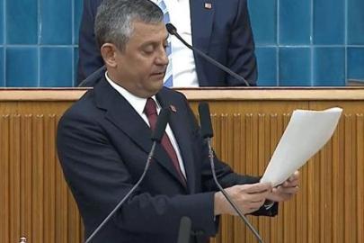 Son dakika! CHP'de Keçiören depremi! Özgür Özel mesajları Meclis kürsüsünde okudu